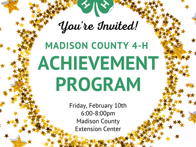Gold stars: You're invited to 4-H Achievement Program