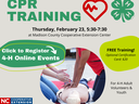 CPR Training Flyer- Click to Register