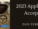 2023 Applications being accepted now! Due February 10, 2023