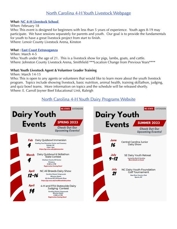 4-H Updates - February 2023 page 3