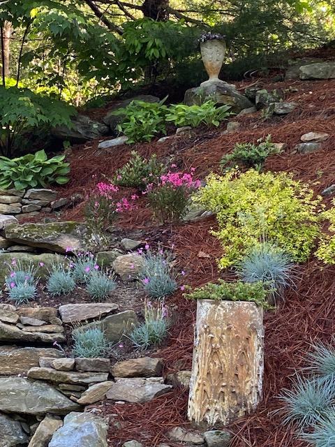 landscaping a hillside