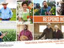 2022 Census of Agriculture collage showing diverse farmers and bold text "RESPOND NOW"