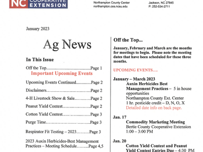 The Ag News newsletter