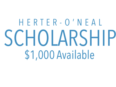 Herter-O'Neal Scholarship — $1,000 Available