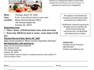 ServSafe Flyer