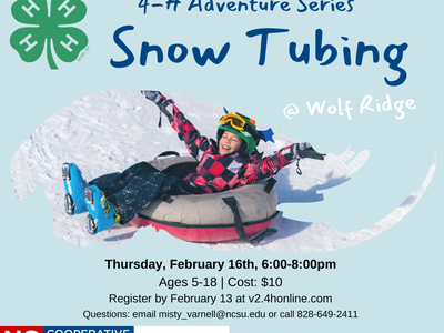 snow tubing image