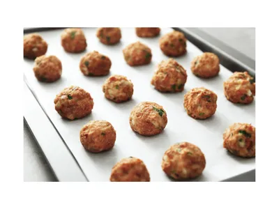 Baked meatballs