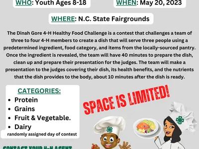 Dinah Gore 4-H Food Challenge