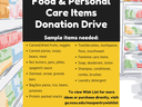 Food & Personal Care Donation Drive
