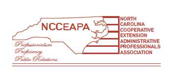 North Carolina Cooperative Extension Administrative Professionals Association logo