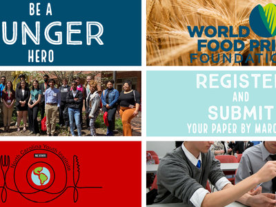 Be a hunger hero. Register and submit your paper by march 13.