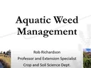 program - Aquatic Weed Management