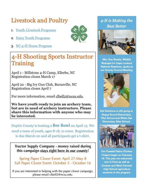 March 2023 4-H Updates - Page 2