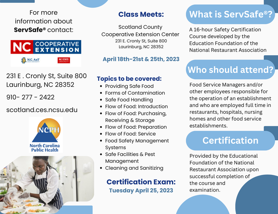 ServSafe Brochure