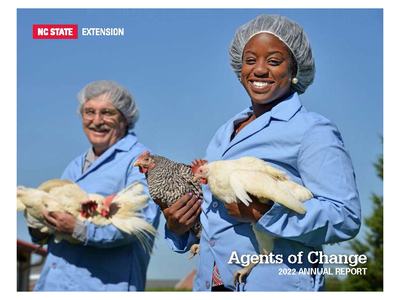 Cover of the 2022 NC State Extension Annual Report