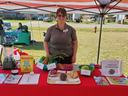 Cindy at resource fair
