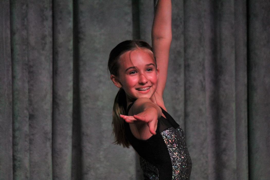 Zoe Smith of Caldwell County performs at the State Talent Showcase as part of 4-H Entertains in 2022.