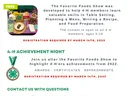 4-H Achievement Night and Favorite Foods - 2023
