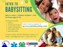 Babysitting class flyer