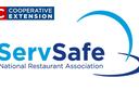 ServSafe food managers logo with NC Cooperative extension logo