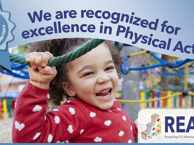 We are recognized for excellence in Physical Activity.