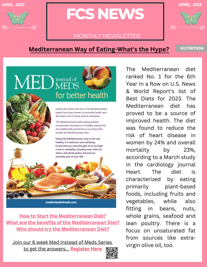 FCS News-April 2023 newsletter page 1