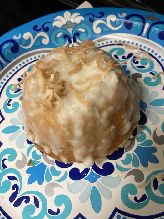Coconut Lime Pound Cake