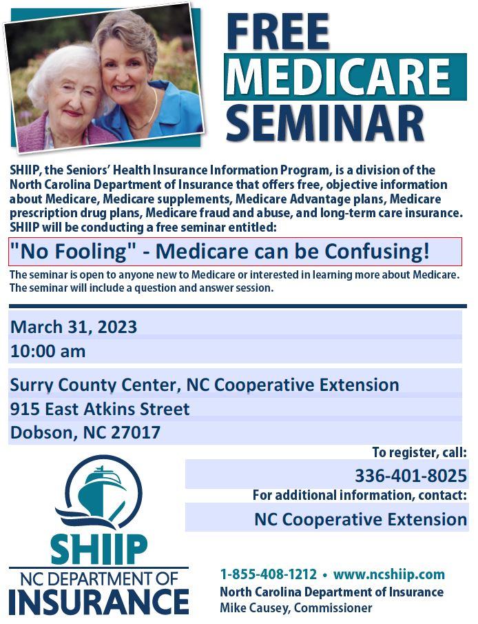Free Medicare Seminar
