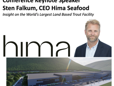 Conference Keynote Speaker Sten Falkum, CEO Hima Seafood