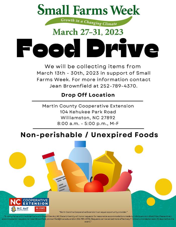 Food Drive Flyer