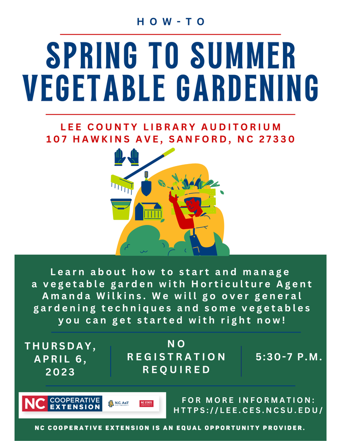 Spring to Summer Vegetable Gardening