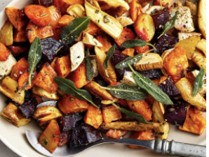 roasted root vegetables