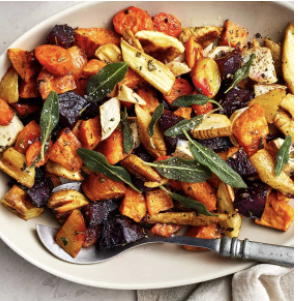 roasted root vegetables
