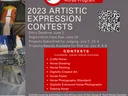 NC State 4‑H Horse Program poster: 2023 Artistic Expression Contests; entry deadline June 1