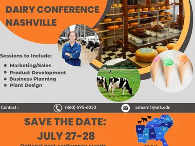 2023 Southeast Value-Added Dairy Conference Nashville — Save the date: July 27–28