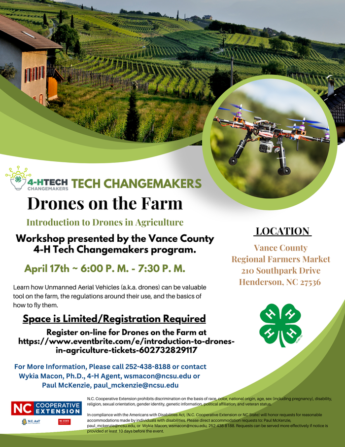 Drones on the Farm