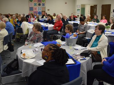 Wide photo of the 2023 Volunteer Appreciation Banquet