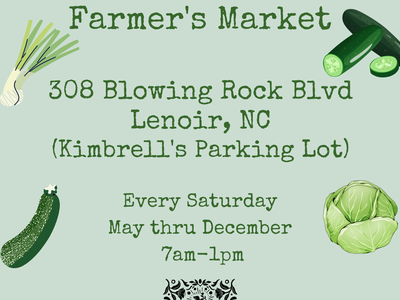 flyer for Farmers market