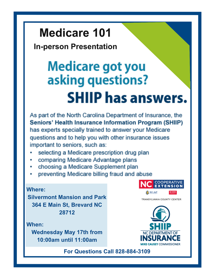 Medicare 101 presentation