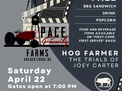 Flyer for Movie Night Hog Farmer The Trials of Joey Carter