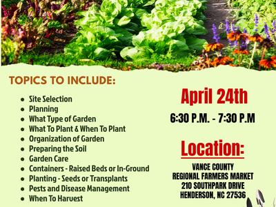 Growing the Spring Vegetable Garden