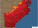 East Coast Min Temperature Forecast | Sunday 04/23/2023