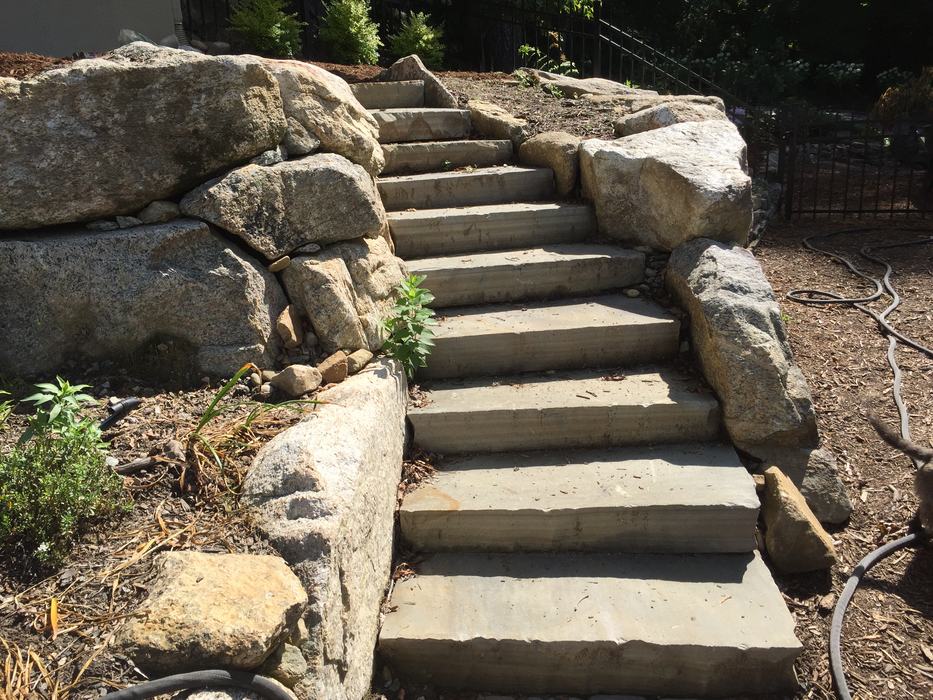 stone steps