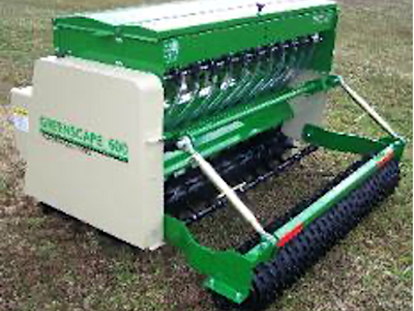 seed drill side view