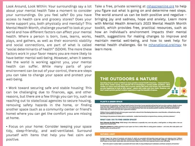 FCS News Monthly Newsletter page 1