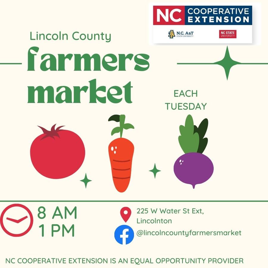 Lincoln County Farmers Market Each Tuesday
