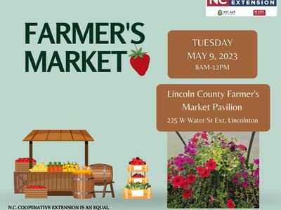 Lincoln County Farmers Market May 9th, 2023