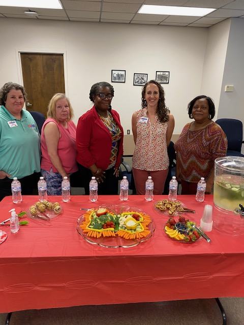 Jean, Patty, Lynnell, Jackie, Della 