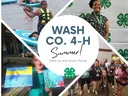 Pictures of 4-H youth at different events