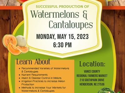 Watermelon and Cantaloupe Production Meeting